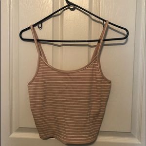 Spaghetti strap, cropped tank top, American Eagle